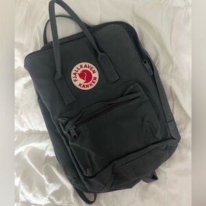 Fjallraven Kanken Backpack in Dark Grey. Great condition